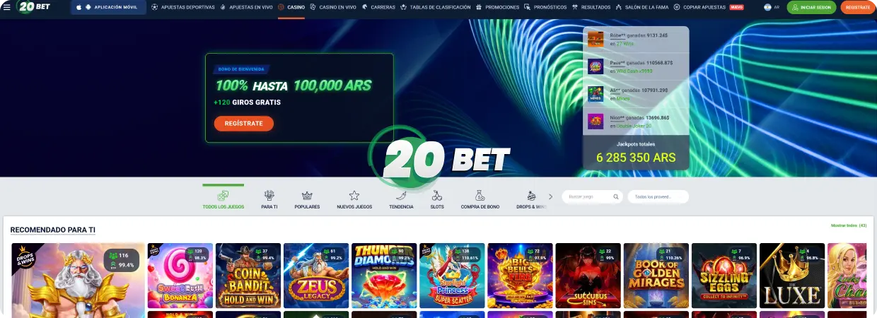 20Bet Casino en Línea 20Bet Casino en Línea